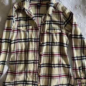 Patagonia flannel longsleeve shirt Size 4